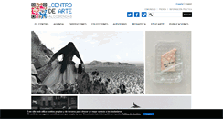 Desktop Screenshot of centrodeartealcobendas.org