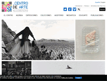 Tablet Screenshot of centrodeartealcobendas.org